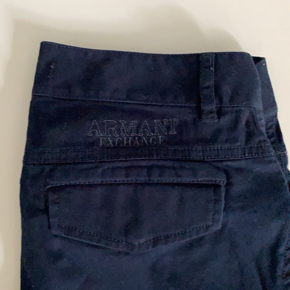 Armani Exchange twill cargo pants size 2 - Picture 2 of 6